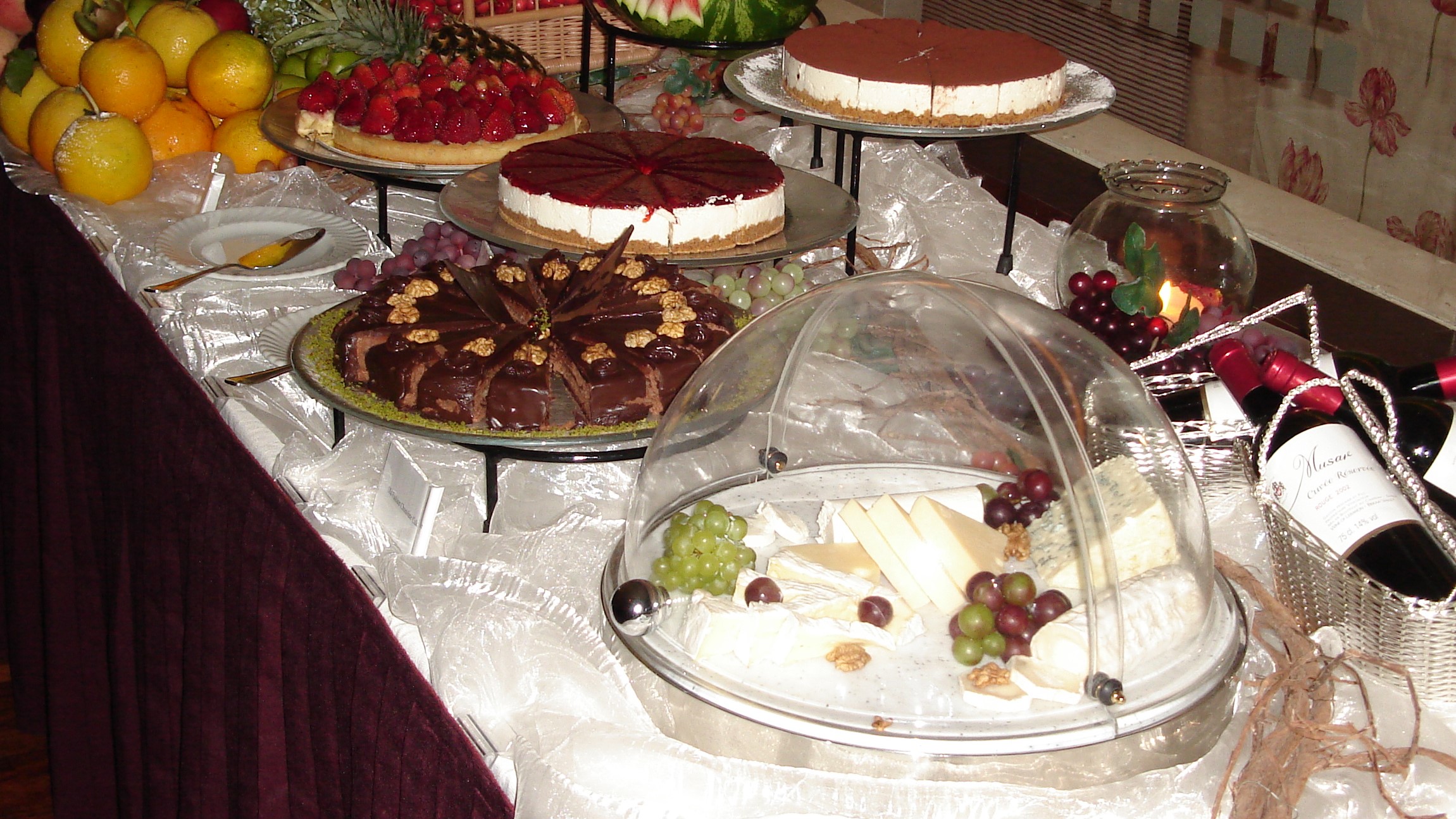 dessert at yamama restaurant at al sayedah zeinab hotel damascus syria