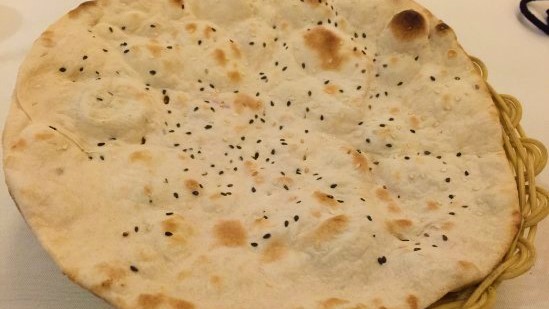 bread at shebstan restaurant at al sayedah zeinab hotel damascus syria