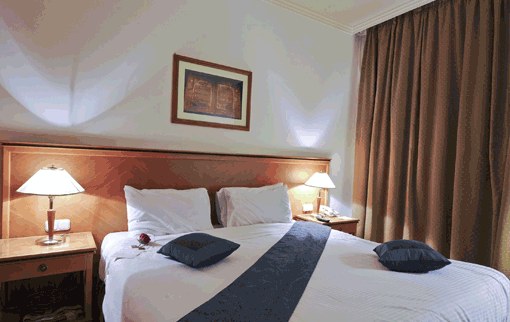 junior suite  bedroom at al sayedah zeinab hotel damascus syria
