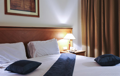 junior suite bedroom at al sayedah zeinab hotel damascus syria