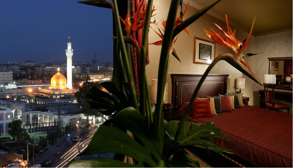 presidential suite bedroom at al sayedah zeinab hotel damascus syria