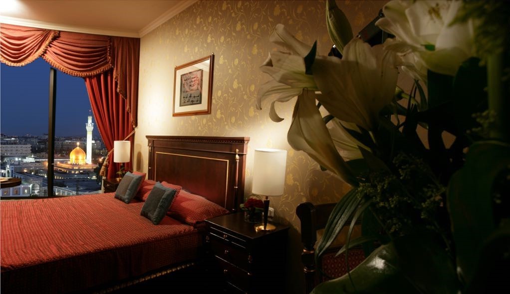 presidential suite bedroom at al sayedah zeinab hotel damascus syria